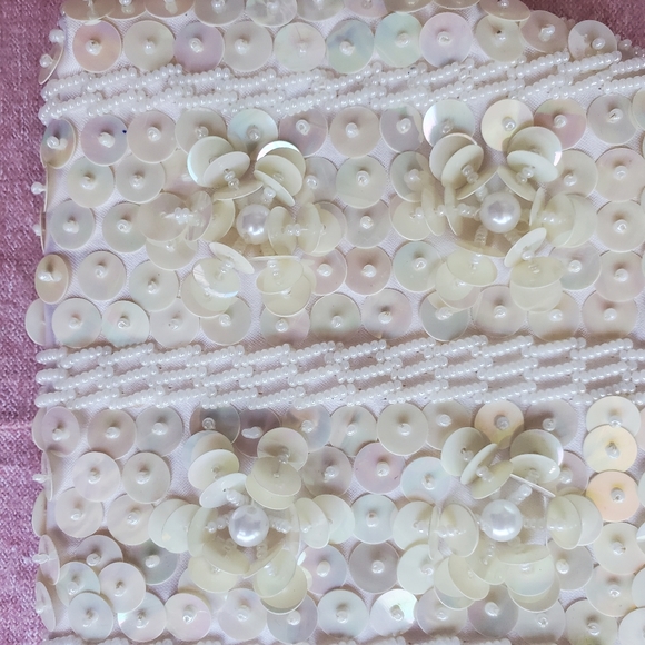 Beaded and sequin mini bag - Picture 5 of 7